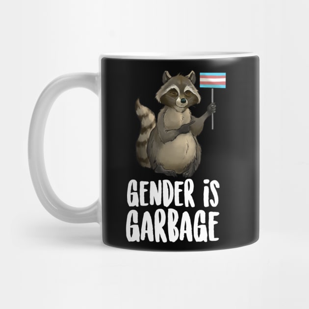 Gender Is Garbage Raccoon by Eugenex